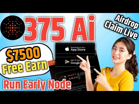 375 Ai Airdrop - Free 375ai Node Run. !  Free Node Mining Airdrop ! 375ai Node Testnet Earn Rewards