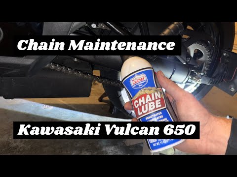 Kawasaki Vulcan 650 Chain Maintenance