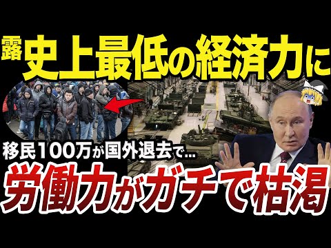 【ゆっくり解説】北朝鮮軍派遣の背景にあるロシアの深刻な労働力不足問題