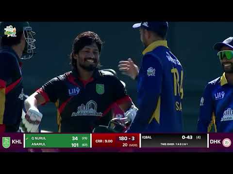 MATCH 17: Highlights | Dhaka Division vs Khulna Division  | NCL T20 2024-25