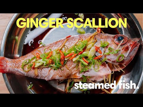 Ginger Scalion Steamed Fish | Cantonese Steamed Fish | Lunar New Year Recipes  15 minute recipe