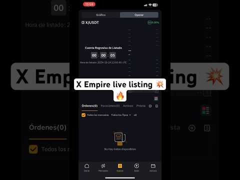 🔥X EMPIRE LIVE LISTING// BYBIT EXCHANGE 🔥🤑🚀 #xempiremusk #bybit #crypto #telegram