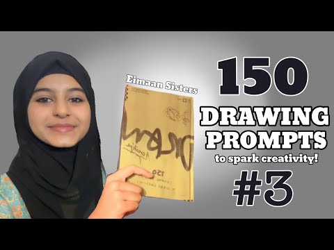 Drawing Prompts To Spark Creativity #3 | Eimaan Sisters