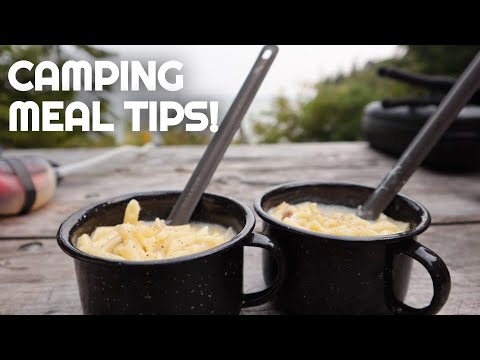 Camping Meal Tips for BACKCOUNTRY CAMPING | #Shorts