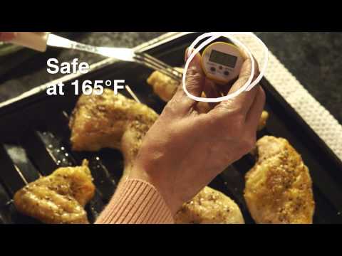 The Importance of Cooking to a Safe Internal Temperature and How to Use a Food Thermometer