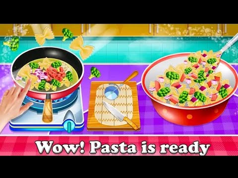 Cook Yummy Pasta - Urban food truck - Cooking food : Factory games