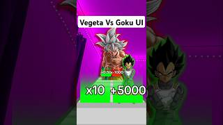 Goku UI Vs Vegeta ⁉️ #Goku #dbz #short #gokuedit