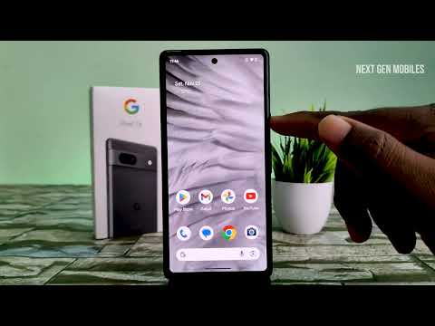 How To Hide Pattern Line on Pixel 7a In English