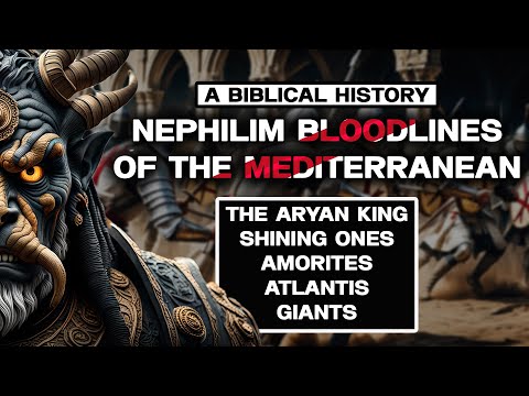 Nephilim Bloodlines of the Mediterranean: The Rephaim King of the Aryans - Learn Before They Return