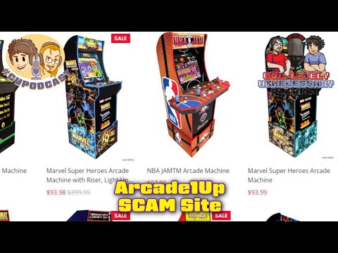 Arcade1Up Scam Site Could Trick Gamers