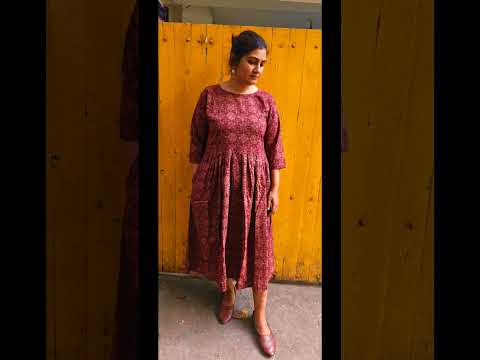 Ajarkh and Batik Dresses | Sizes XL -3XL Pure cotton block prints .Connect on 8618161581