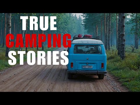 10 Scary Camping Horror Stories | Scary Camping Stories | Scary Stories | With Rain Sounds