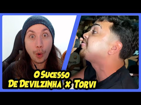 (IMPOSSÍVEL NÃO RIR 😂) DEVILZINHA X TORVI - 1ª FASE - BDH226 | REACT DO MORENO