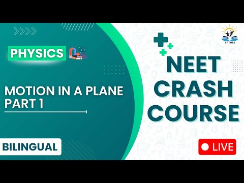 Motion in a Plane Part 1 | Physics For NEET 2025