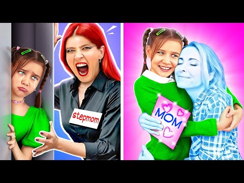 Ghost Mom VS Evil Stepmom 😓⚰️ *Amazing Parenting Gadgets*