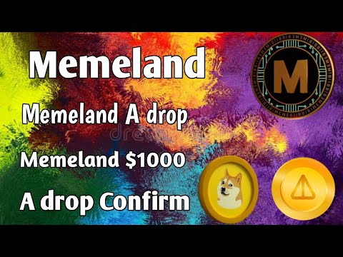 Memeland Airdrop Withdrawal  ||  Airdrop Listing || Memeland Airdrop Claim || Crypto King ...