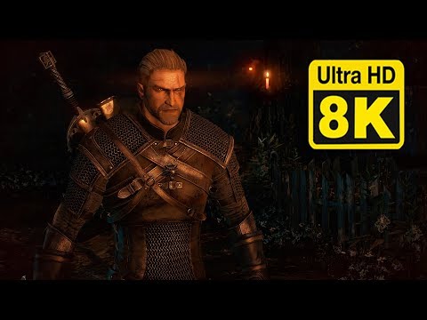 The Witcher 3: Wild Hunt - Debut Gameplay Trailer 8k (upscale with Machine Learning AI)