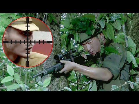 Snipers hide in trees, specializing in shooting Japanese heavy machine gunners