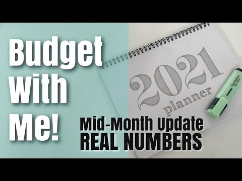 BUDGET WITH ME - April Mid-Month Update with REAL NUMBERS | Inconsistent Income