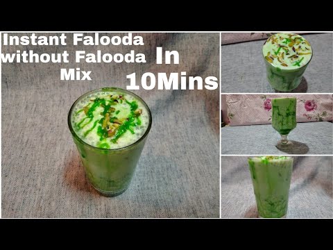 Instant Falooda without Falooda Mix|| Make Falooda At home|| Instant Falooda||Meenu's Kitchen