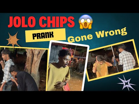 JOLO CHIPS🔥 PRANK on Friends Gone Wrong😱 #prank #prankvideo #ytvideo #fyp #youtubevideo #funnyvideo