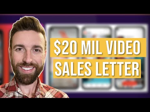 How To Build a $20 Million Dollar Video Sales Letter