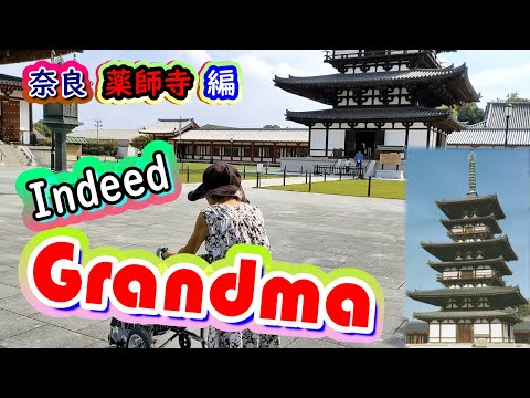 認知症おばあちゃん・冥土の土産(ゴメンね)旅行シリーズ・奈良 part.2・Indeed Grandma