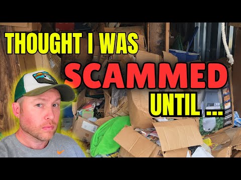 STORAGE UNIT AUCTION went from SCAM to Amazing Rare Video Game Collectible Finds!