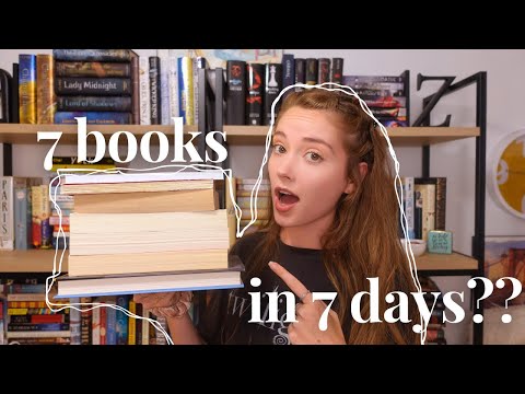 reading 7 books in 7 days??