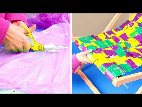 Turn ordinary plastic bags into stunning DIY crafts!