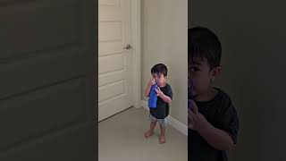 Product review for child safety door locks featuring Iyan #21monthsold #babyboy #childproofing