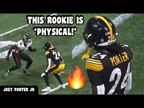 Joey Porter Jr was ‘LOCKDOWN’ Vs Falcons  🔥 Falcons Vs Steelers 2023 Preseason highlights