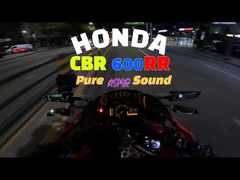 Honda CBR 600RR / Yoshimura Full System / Pure Sound / Republic of Korea in Seoul at Night [ASMR]