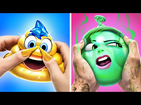 Emotions From Inside Out Are Now Squishy! 🤩 * Satisfying Inside Out Squish ASMR * 🌈