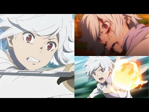 Bell Train With Freya Familia, Bell Nearly Dies Over And Over - Danmachi Season 5 Episode 6