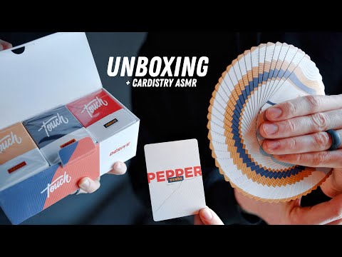 UNBOXING the CARDISTRY TOUCH Collection + Cardistry ASMR