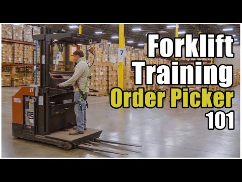 How to Operate a Forklift | Order Picker | Cherry Picker Training