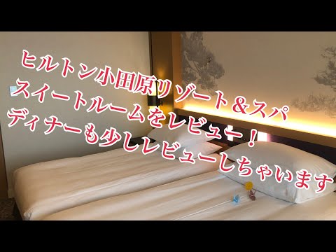 ヒルトン小田原リゾート&スパのジュニアスイートに宿泊してきた！！（夜ご飯ビュッフェもレビュー！）