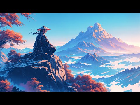 Meditation on Top of the Zen Mountain - Healing Japanese Flute Music