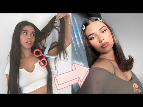 CUTTING MY HAIR SHORT!!