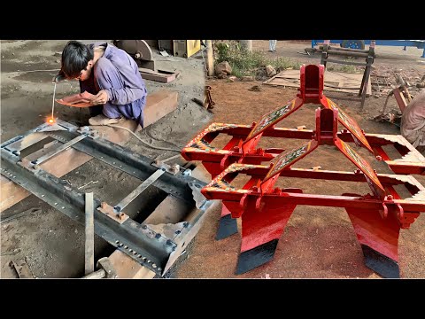 Process Of manufacturing Agriculture Disc Harrow  || How Made Tractor Disc Harrow