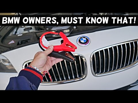 How To Jump Start BMW With Dead Battery, BMW Jump Start Terminal Location