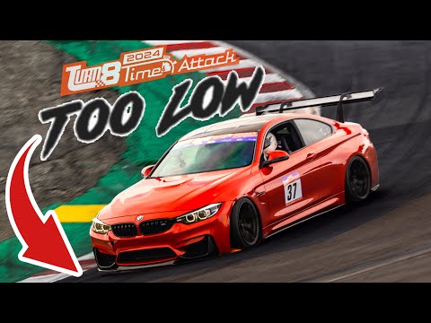 Will the SPLITTER SURVIVE THE CORKSCREW?? Laguna Seca Time Attack Round 3 BMW M4 #f82