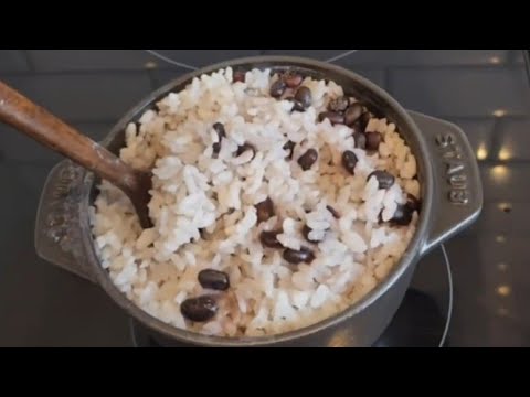 Rice Cook (w/ beans) 솥밥