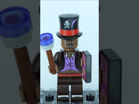 Dr Facilier from The Princess and the Frog LEGO Disney 100 Years Collectible Minifigure CMF build