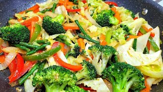 STIR FRIED VEGETABLES | recipe perfect side dish