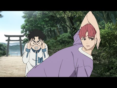 Okarun and Jiji fights over Momo🤣~Dandadan - Ep 12 ダンダダン