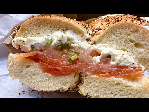 New York Bagel Sandwich ~ vs.  ~ Minnesota  Homemade Bagel Sandwich ~ With Twin Cities Adventures !