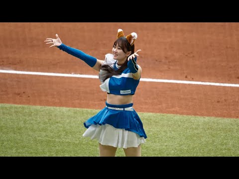 2024/7/27　ファイターズガール　駒野稀子さん　きつねダンス