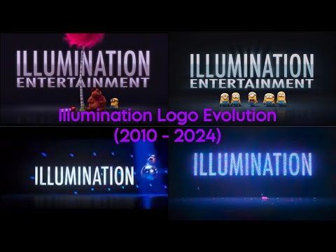 Illumination Logo Evolution (2010 - 2024) (Including Sing: Thriller)